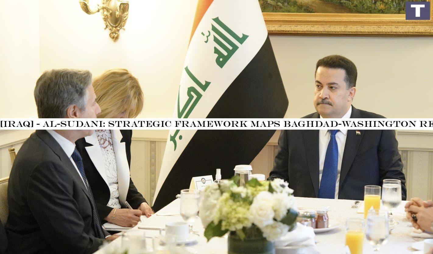 Al-Sudani: Strategic Framework maps Baghdad-Washington relations